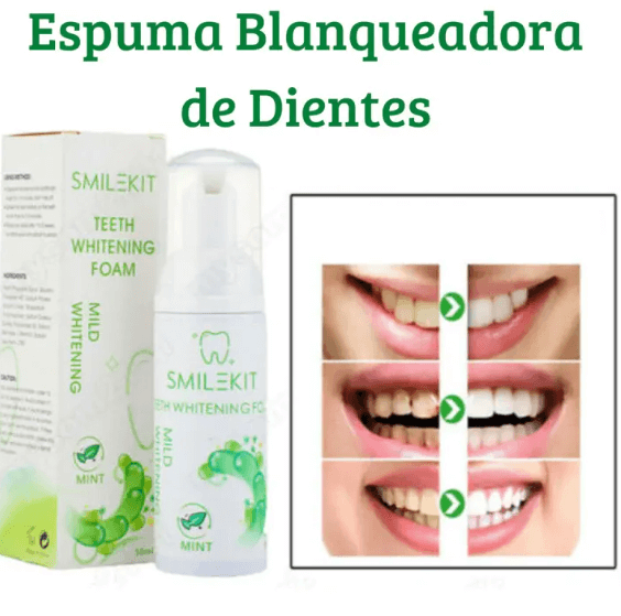 Smilekit menta blanqueadora dental 250 ml