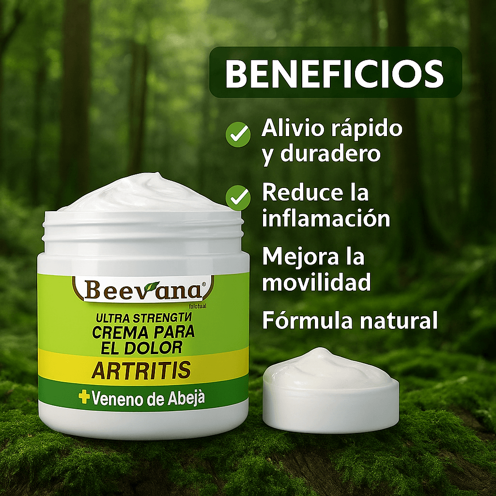 Beevana crema dolores y articulaciones