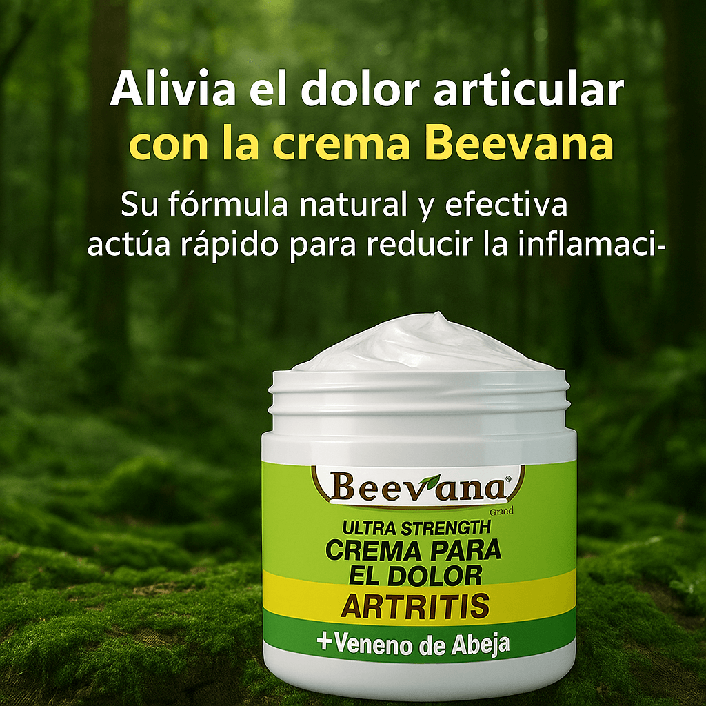 Beevana crema dolores y articulaciones