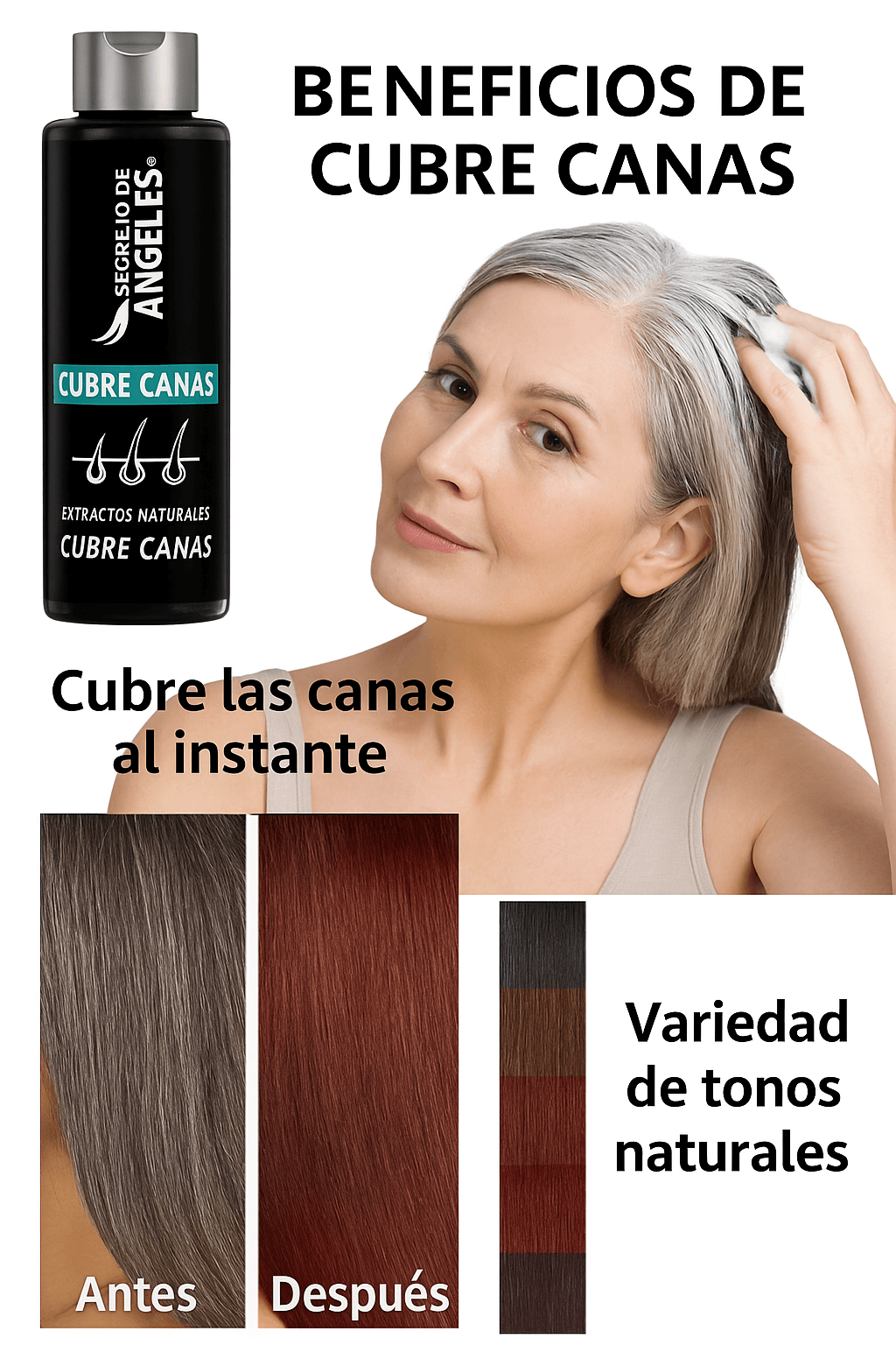 Shampo Canas 3 x 1 tratamiento