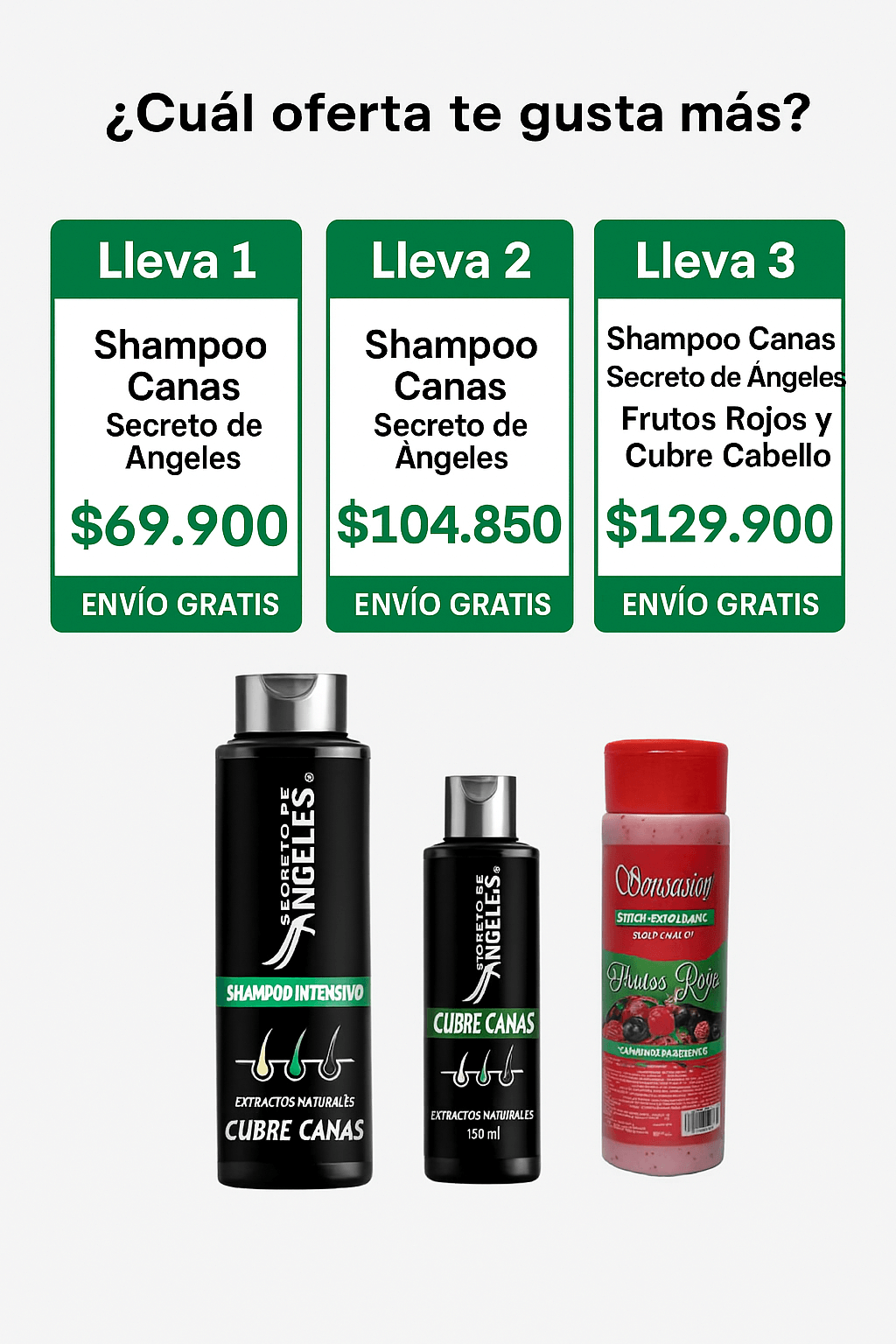 Shampo Canas 3 x 1 tratamiento