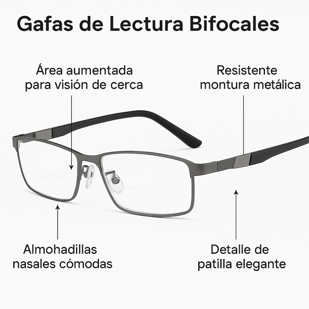 GAFAS DE AUMENTO BIFOCALES