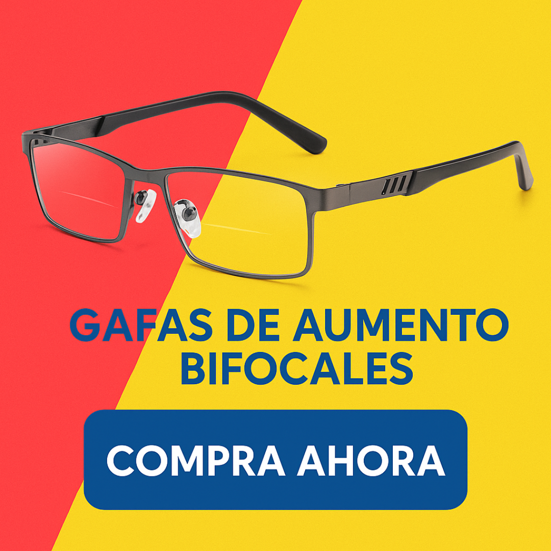 GAFAS DE AUMENTO BIFOCALES