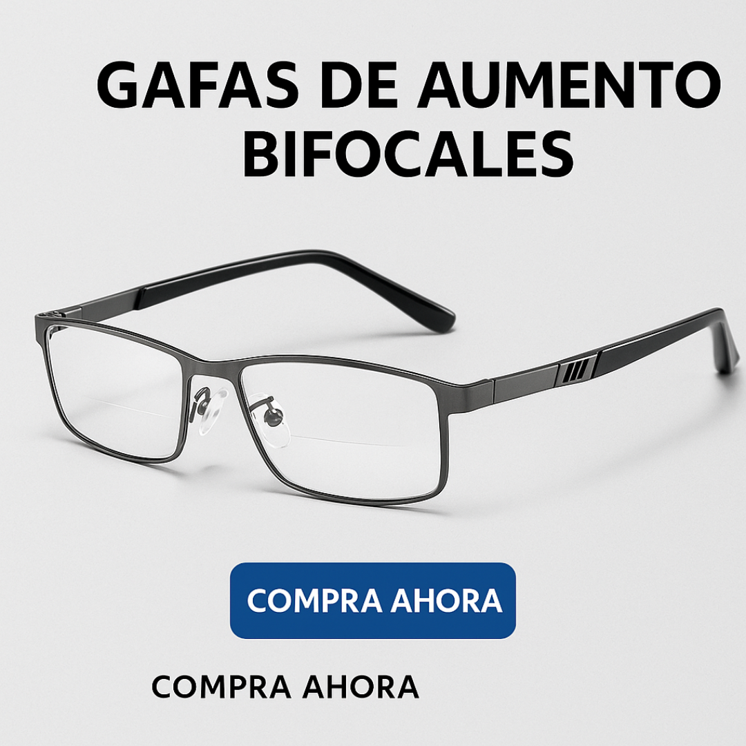 GAFAS DE AUMENTO BIFOCALES