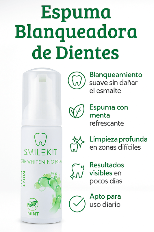 Smilekit menta blanqueadora dental 250 ml