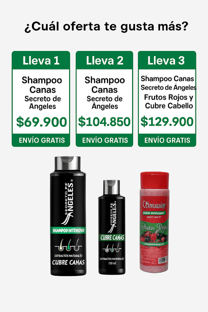 Shampo Canas 3 x 1 tratamiento