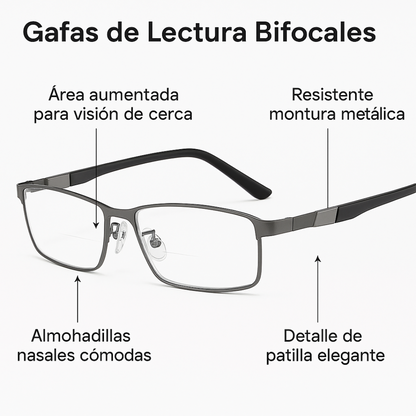 GAFAS DE AUMENTO BIFOCALES