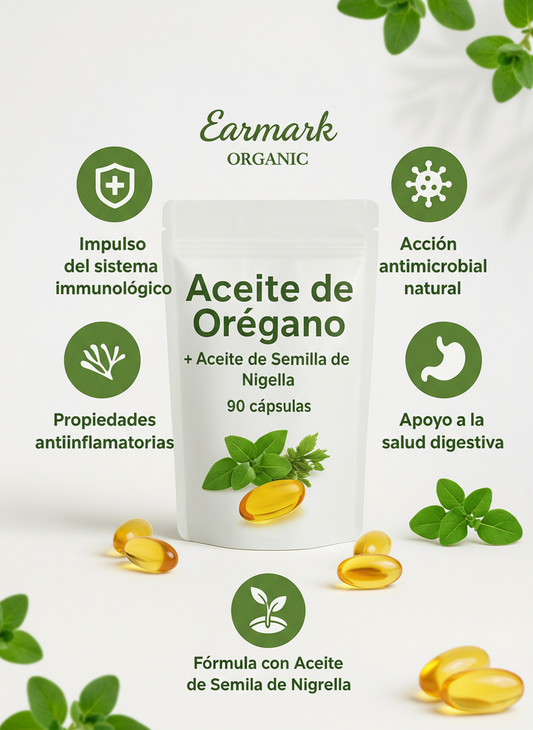 OregaX – Aceite de Orégano en Cápsulas con Semilla Negra 90 cap
